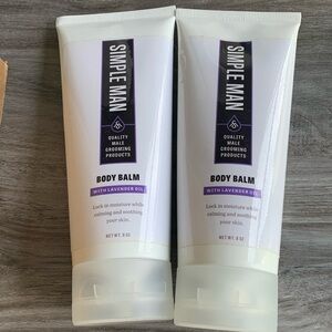 Simple Man Body Balm With Lavender Lot Of 2